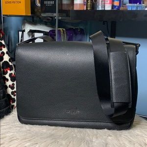 Michael Kors Bryant large leather messenger bag